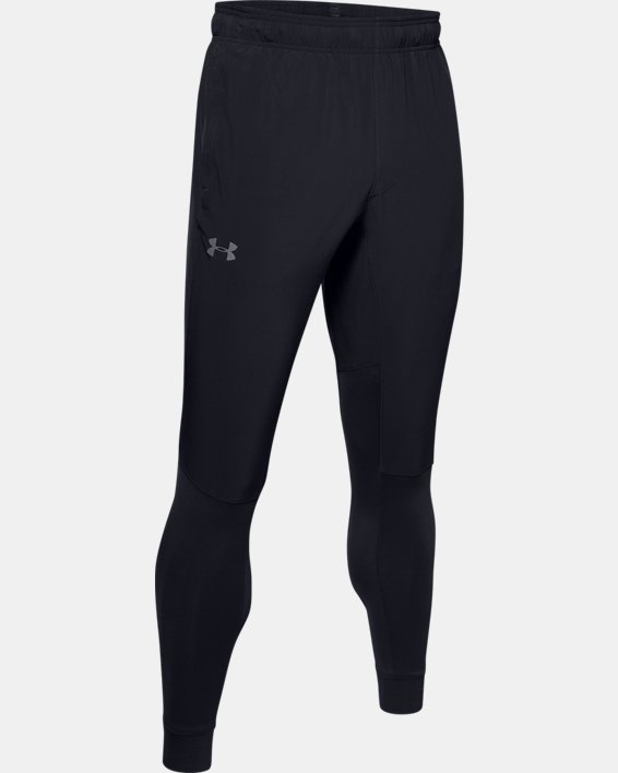 Men's UA Hybrid Pants in Black image number 6